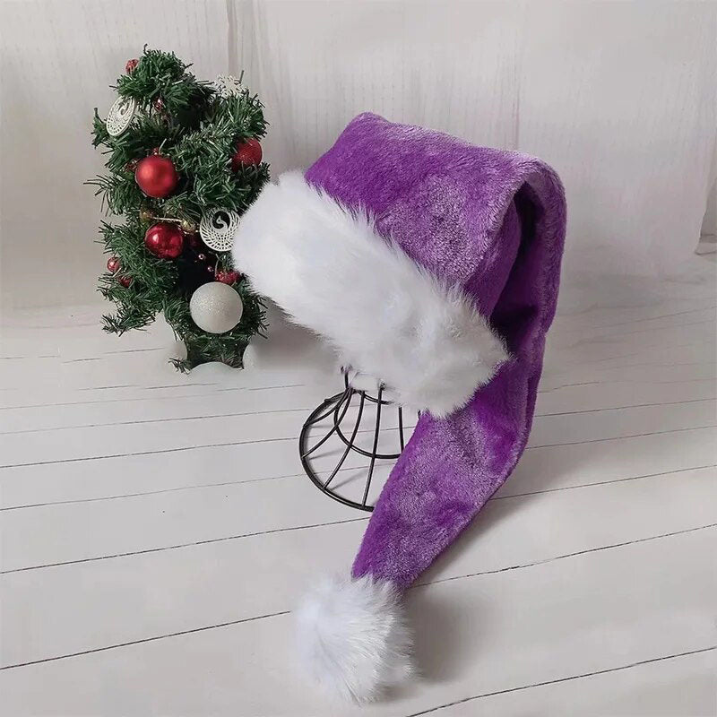 Y2K 75cm Long Plush Christmas Hat