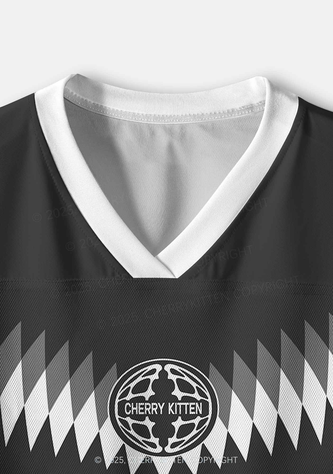 Custom Ketamxxe Cross Y2K Crop Sport Jersey Shirts Cherrykitten