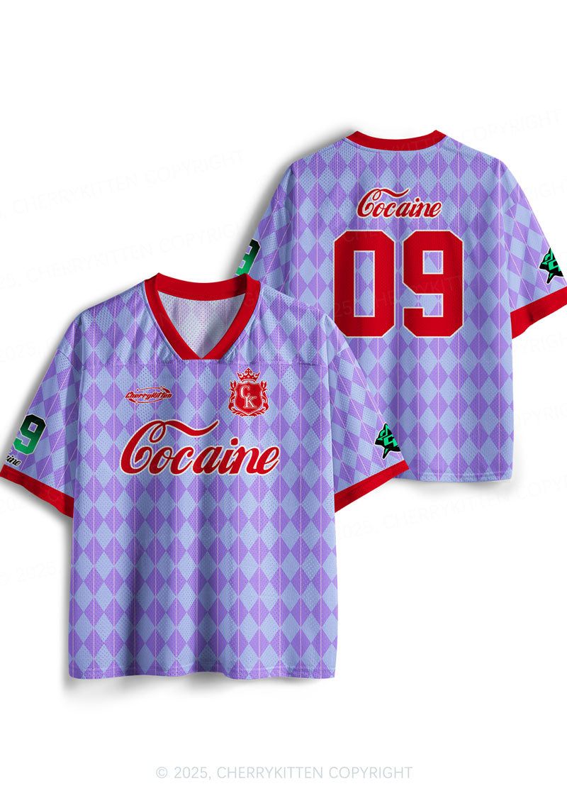 Custom Purple Cola Y2K Sport Jersey Shirts Cherrykitten