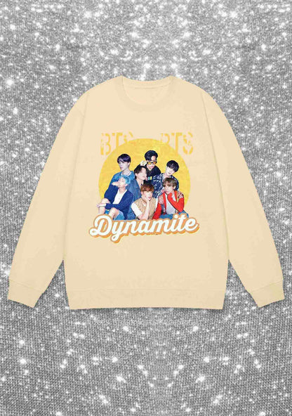 Bangtan Dynamite Kpop Y2K Sweatshirt Cherrykitten