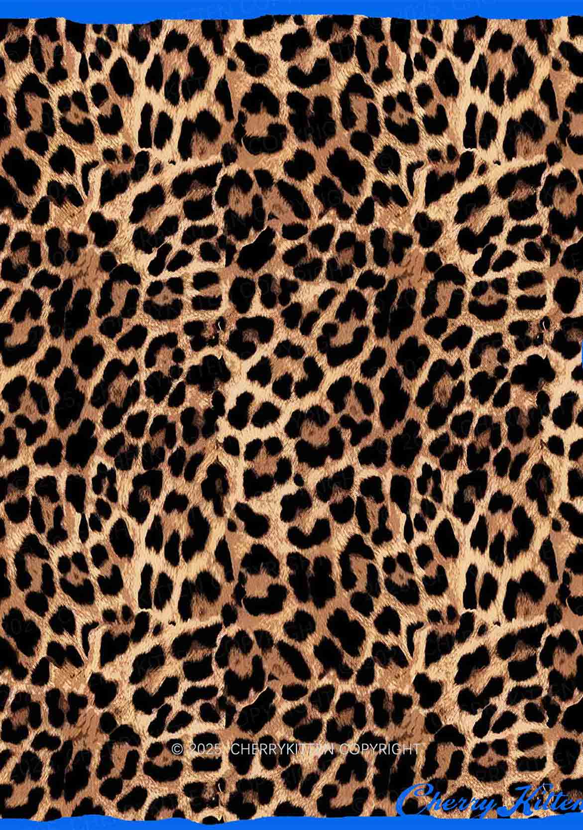 Wild Leopard Y2K Square Bandana Cherrykitten