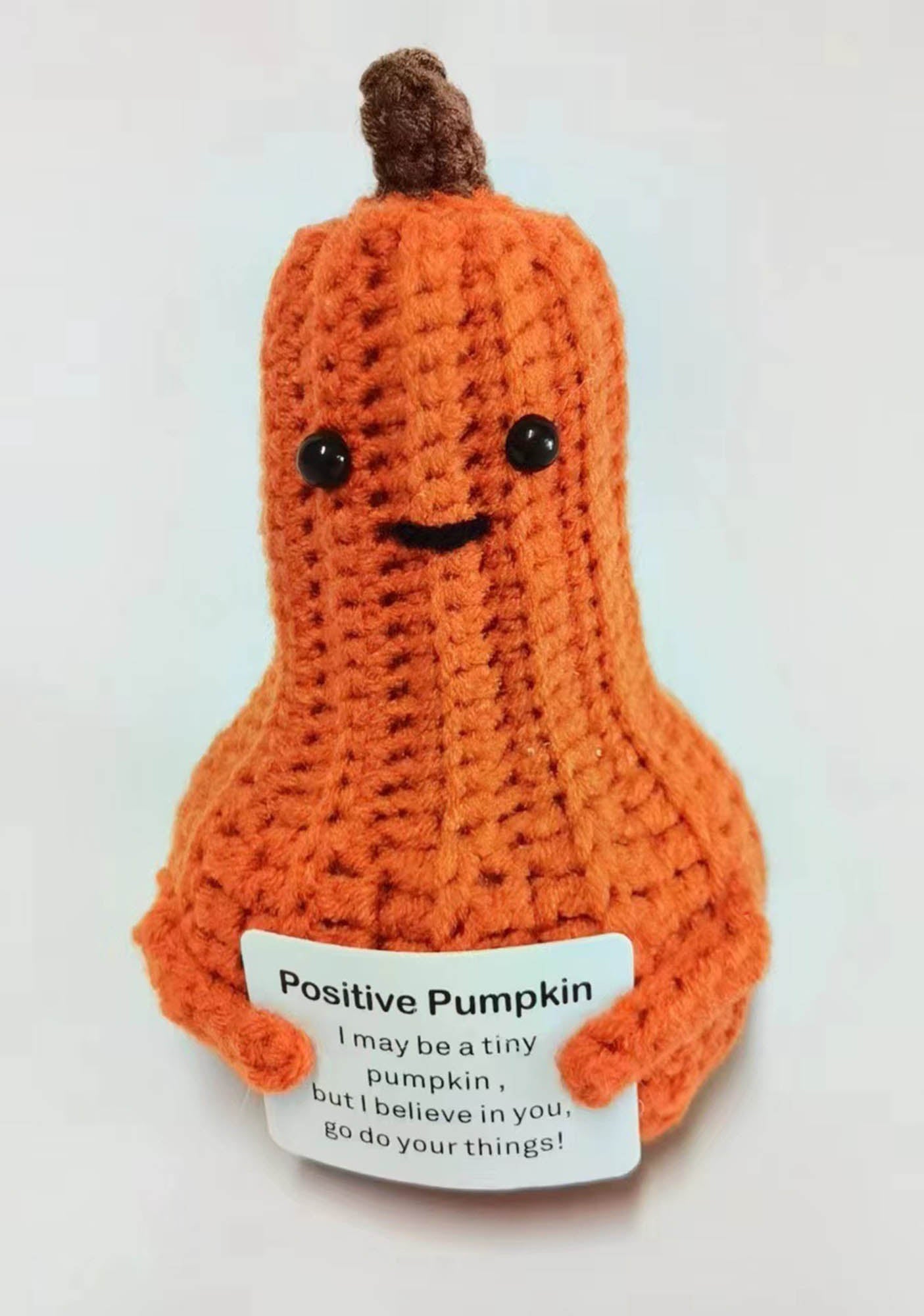 Positive Potato Y2K Handmade Crochet Pendant Cherrykitten