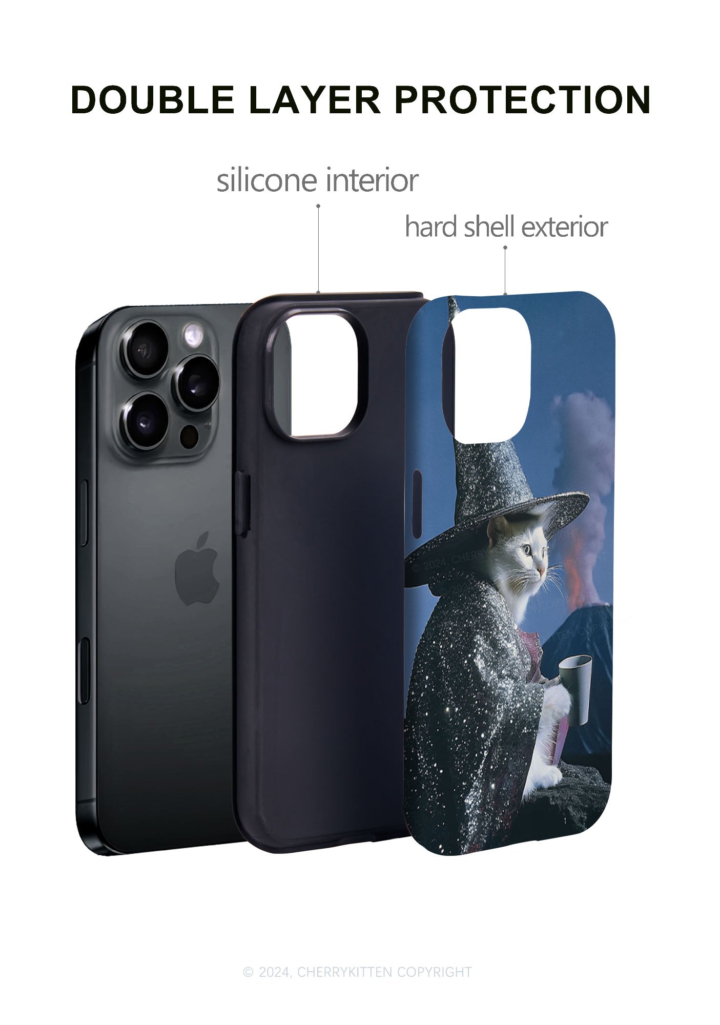 Magic Cat Y2K Phone Case Cherrykitten
