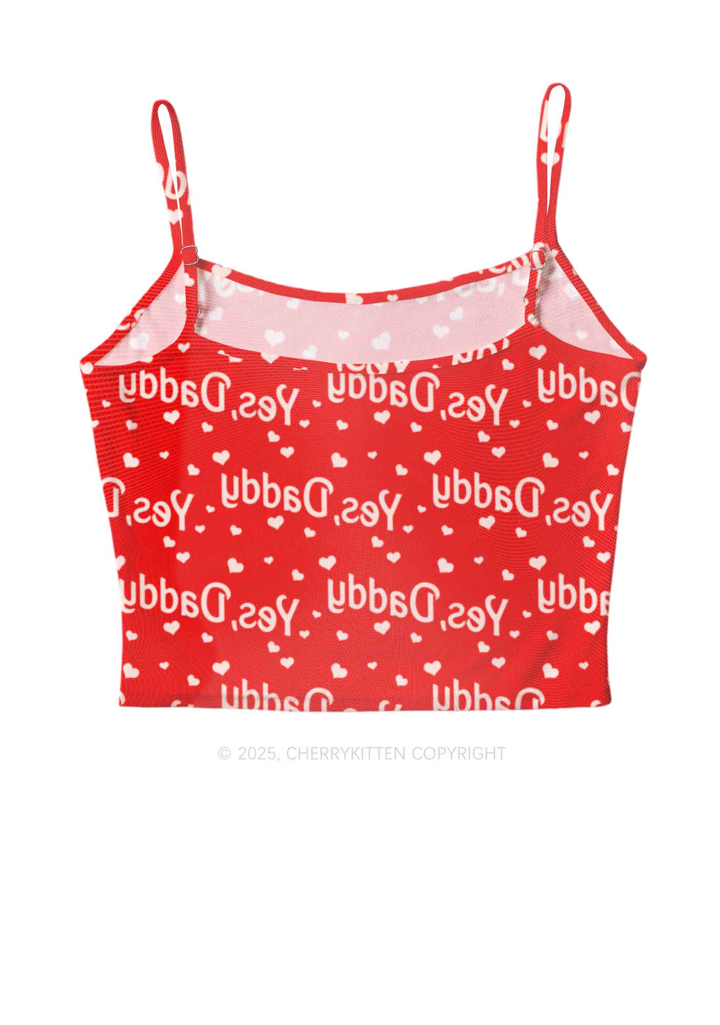 Yes Daddy Y2K Mesh Cami Tank Cherrykitten