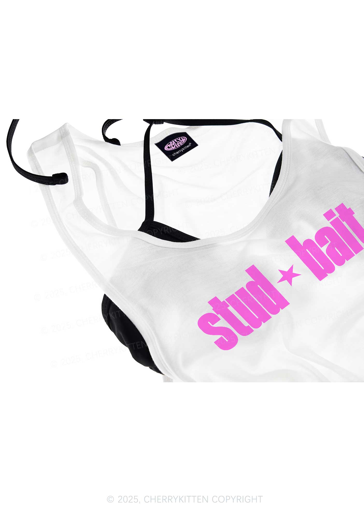 Stud Bait Pride Y2K Sheer Boyfriend Tank Cherrykitten