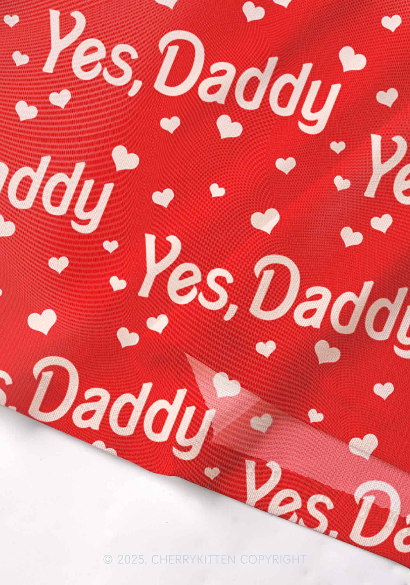Yes Daddy Y2K Mesh Cami Tank Cherrykitten