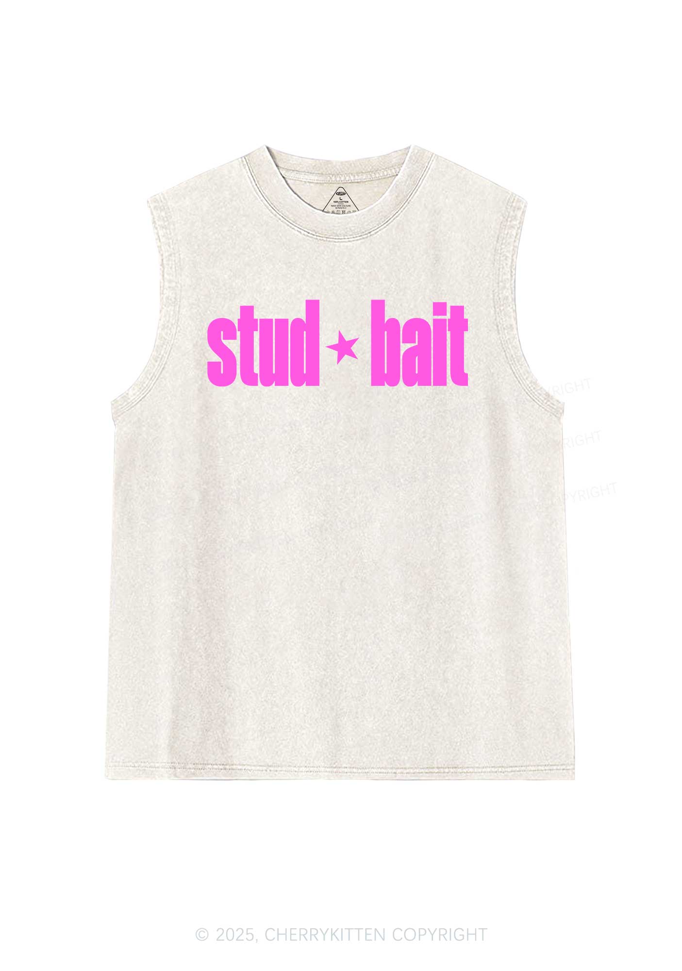 Stud Bait Pride Y2K Washed Muscle Tank Cherrykitten