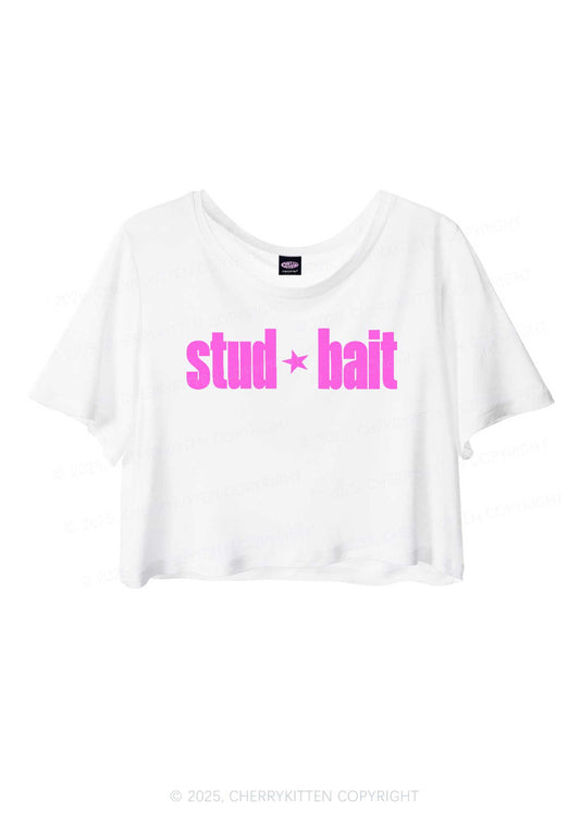 Stud Bait Pride Y2K Sheer Crop Tee Cherrykitten