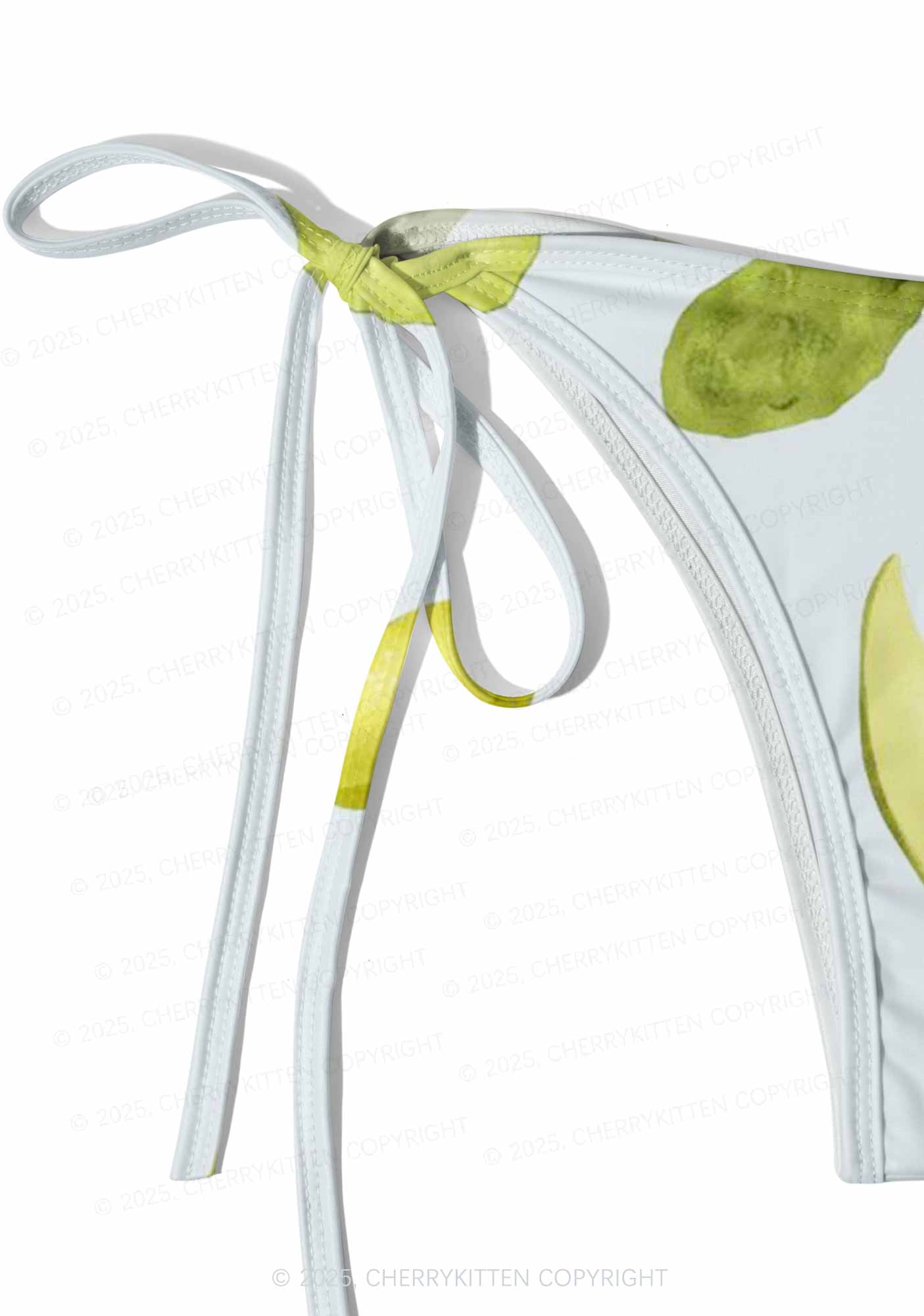 Dill Pickle Y2K Print Bikini Set Cherrykitten