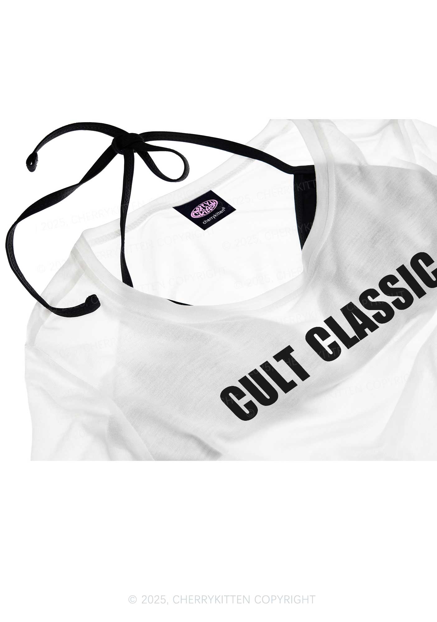 Cult Classic Y2K Sheer Boyfriend Tee Cherrykitten