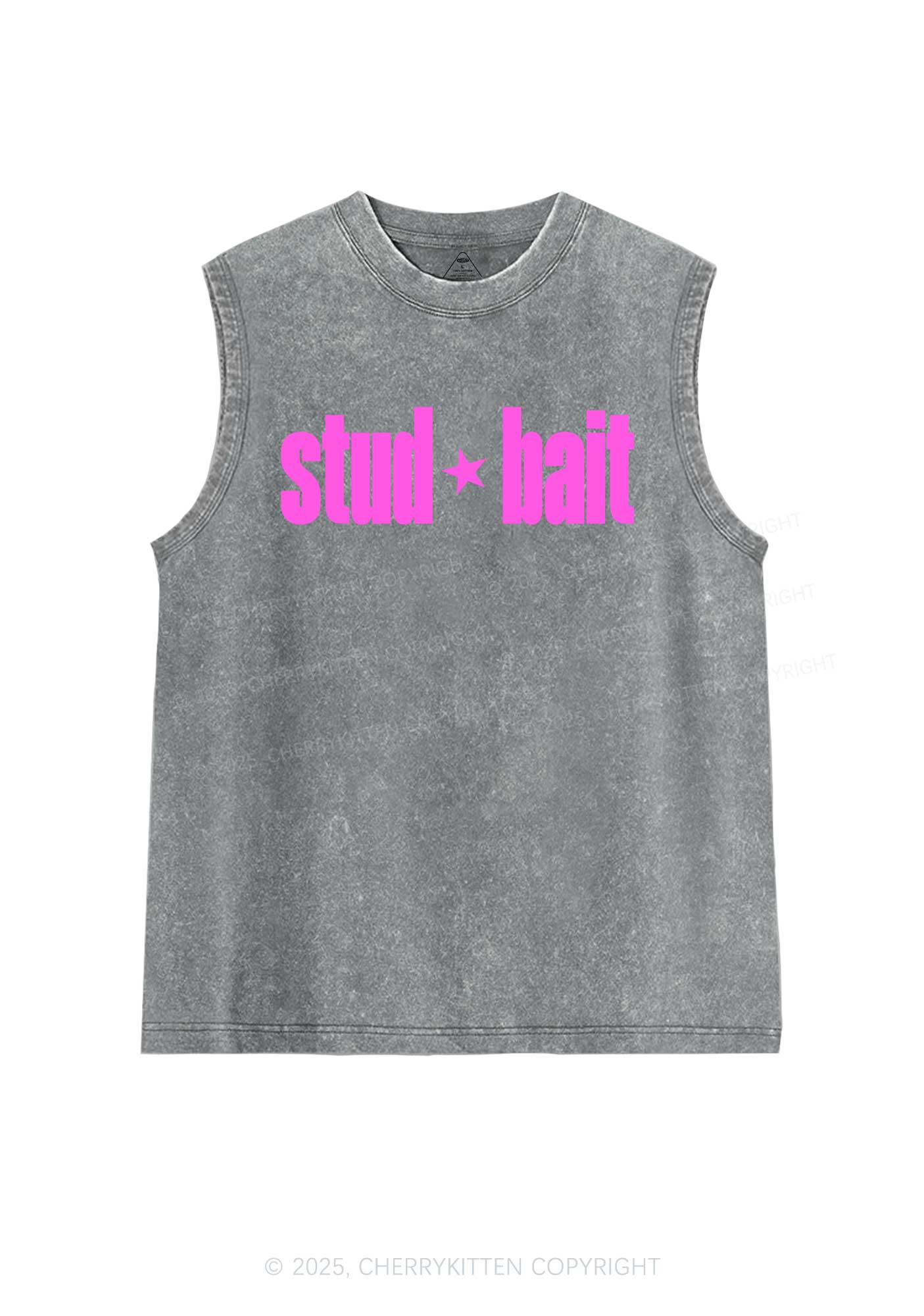 Stud Bait Pride Y2K Washed Muscle Tank Cherrykitten