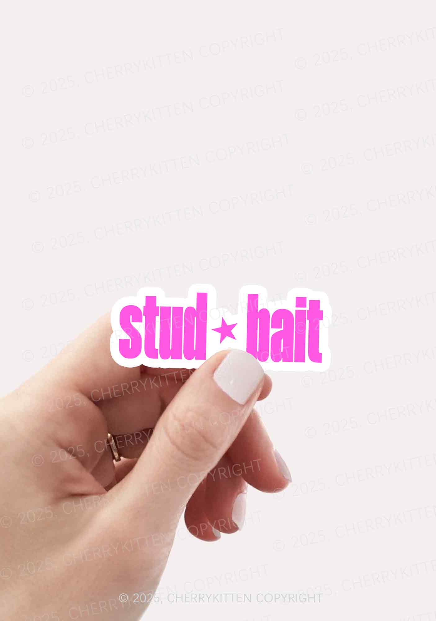 Stud Bait Pride 1Pc Y2K Sticker Cherrykitten