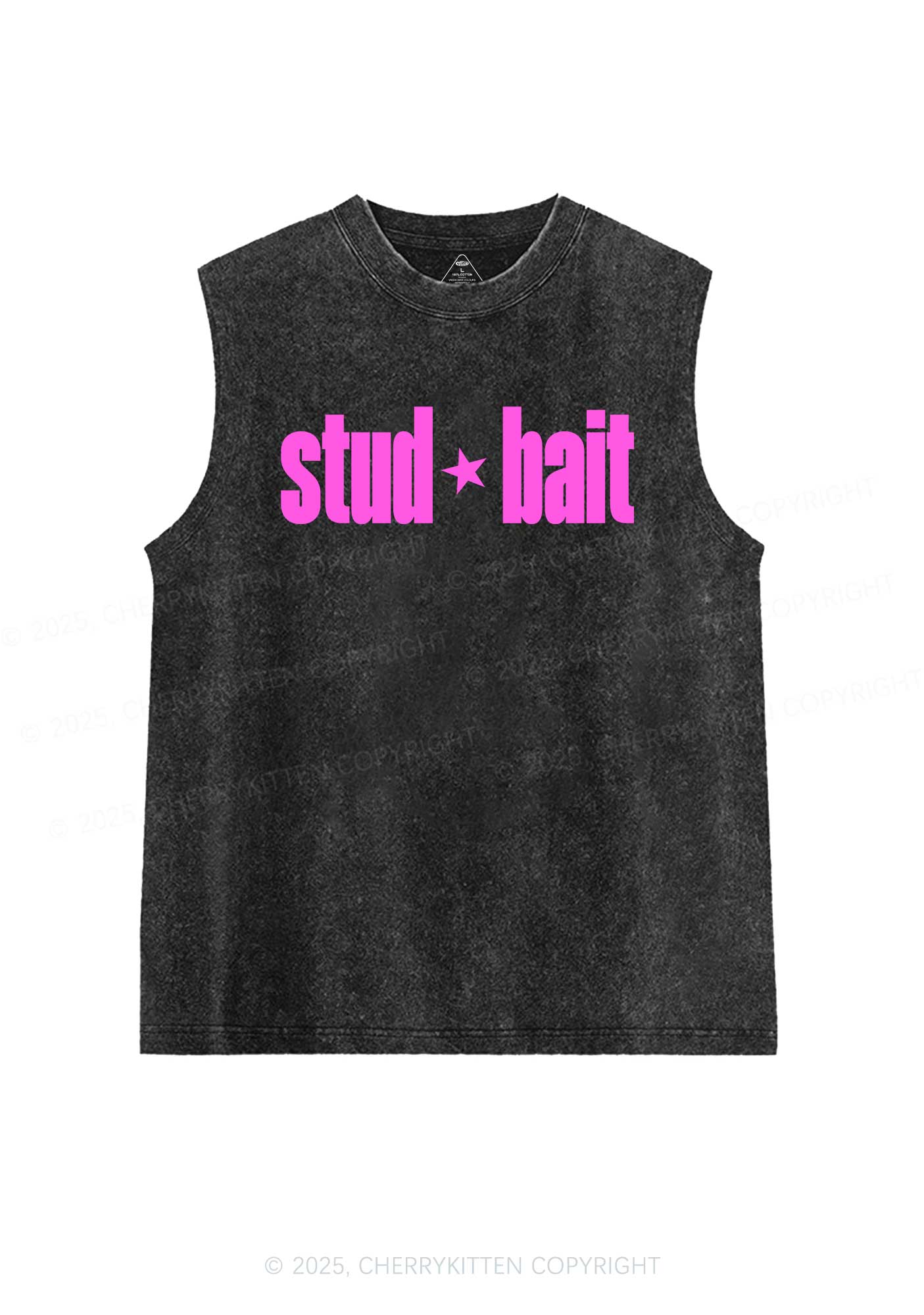 Stud Bait Pride Y2K Washed Muscle Tank Cherrykitten