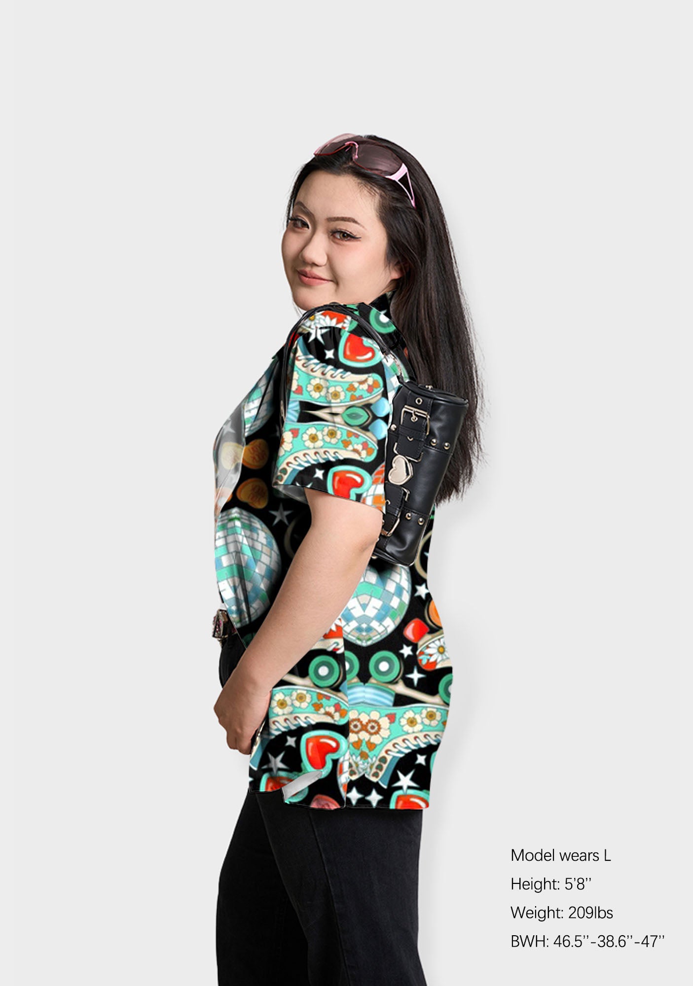 Dazzling Disco Dream Print Shirts