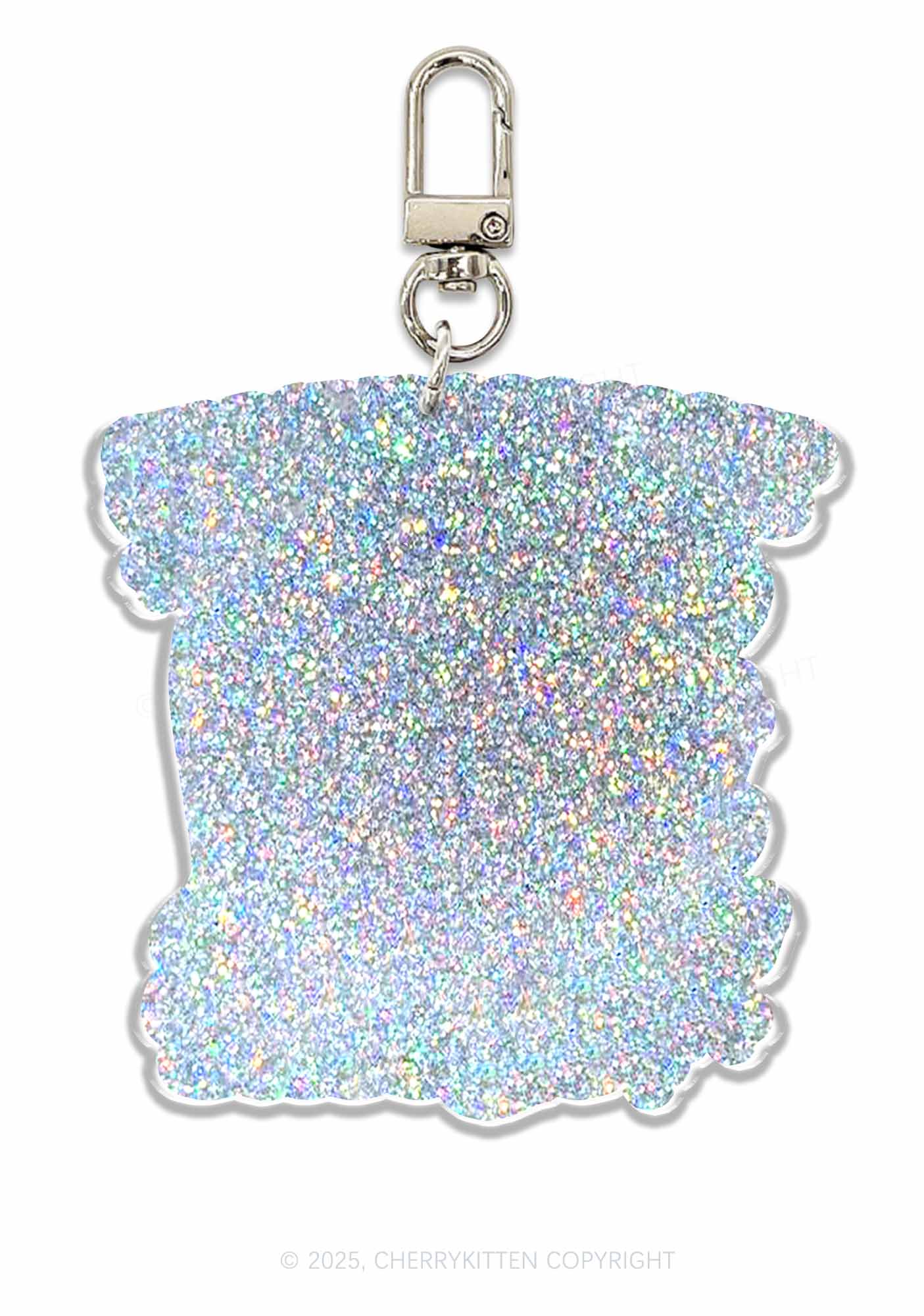 You Make Me Squirt 1Pc Y2K Glitter Keychain Cherrykitten