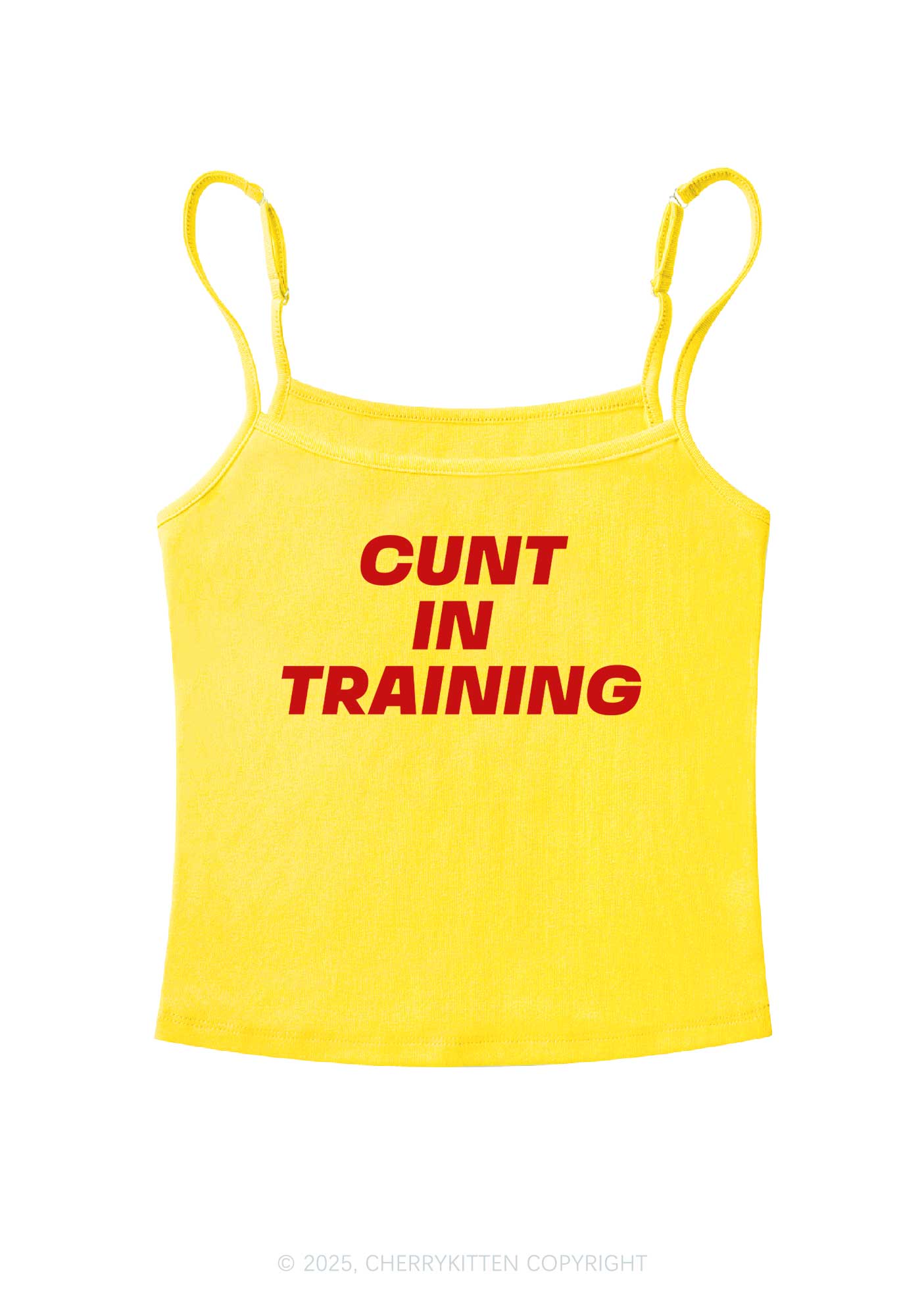 Cxxt In Training Y2K Spaghetti Strap Cami Cherrykitten