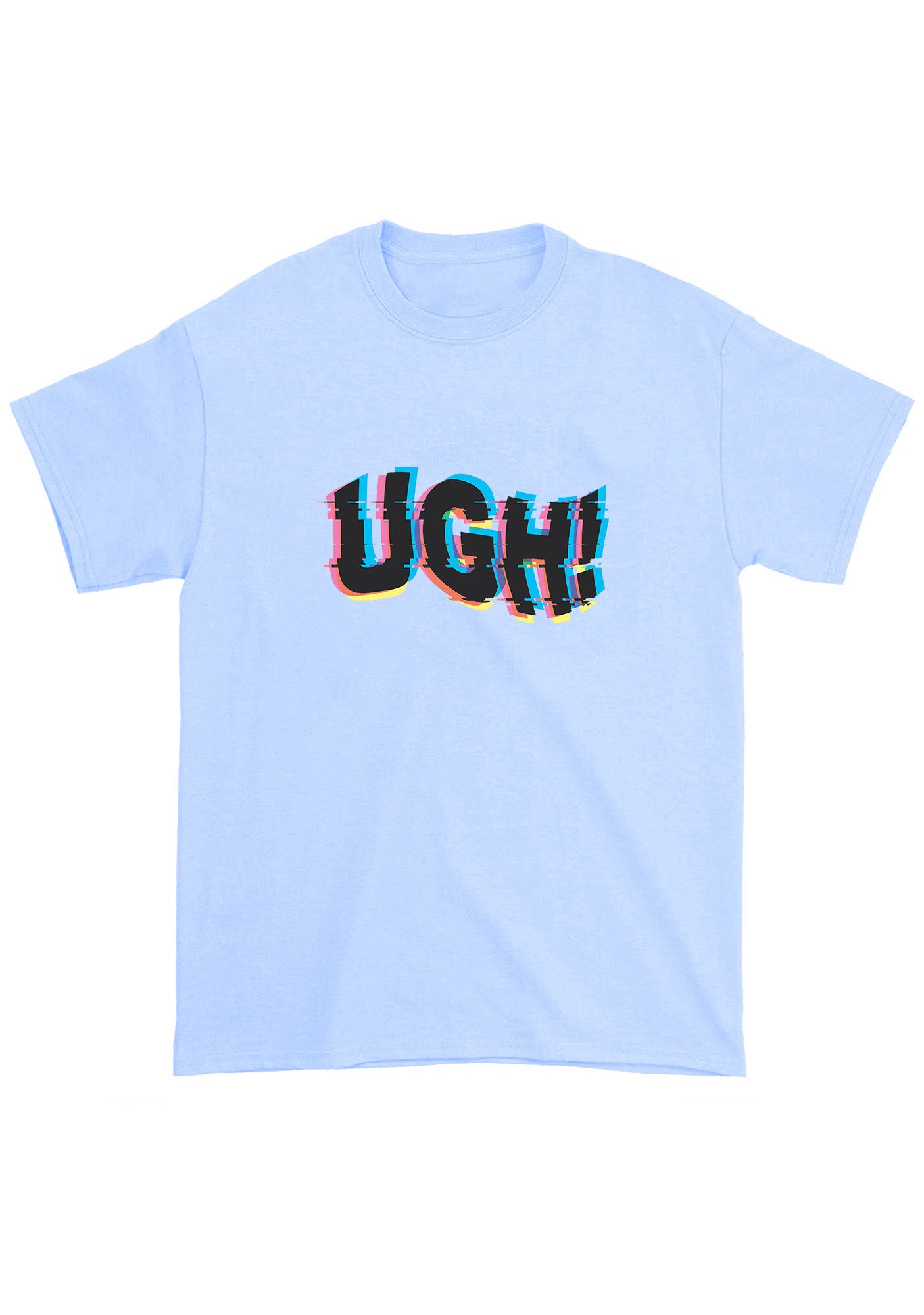 Glitch Ugh Bangtan Kpop Chunky Shirt