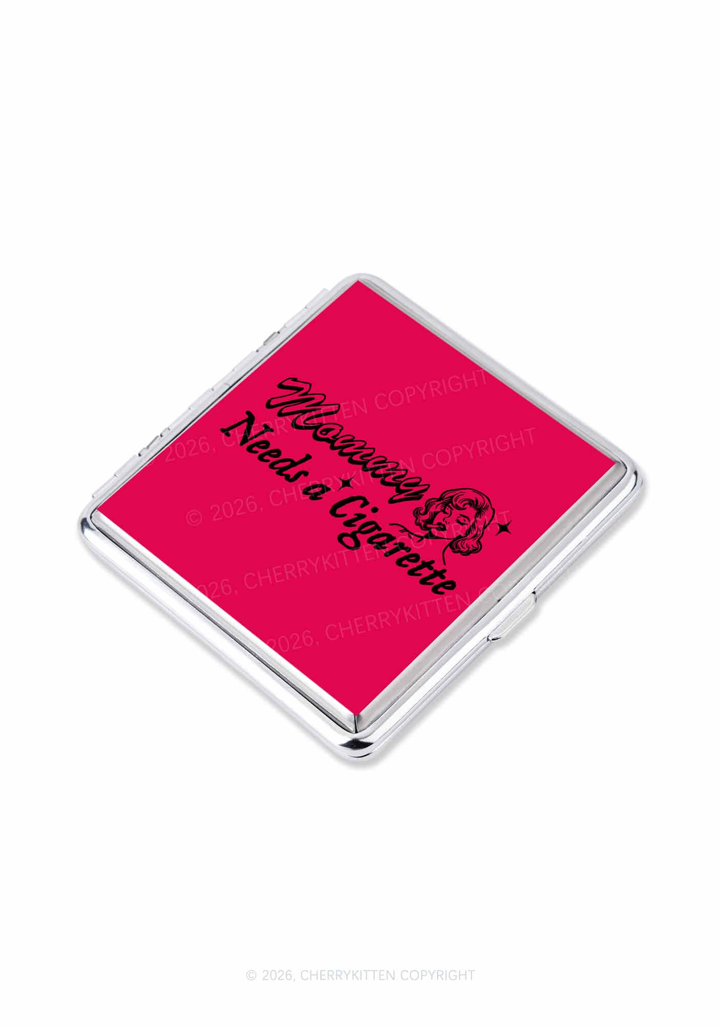 Cherrykitten Mommy Needs a Cigarette Y2K Cigarette Case