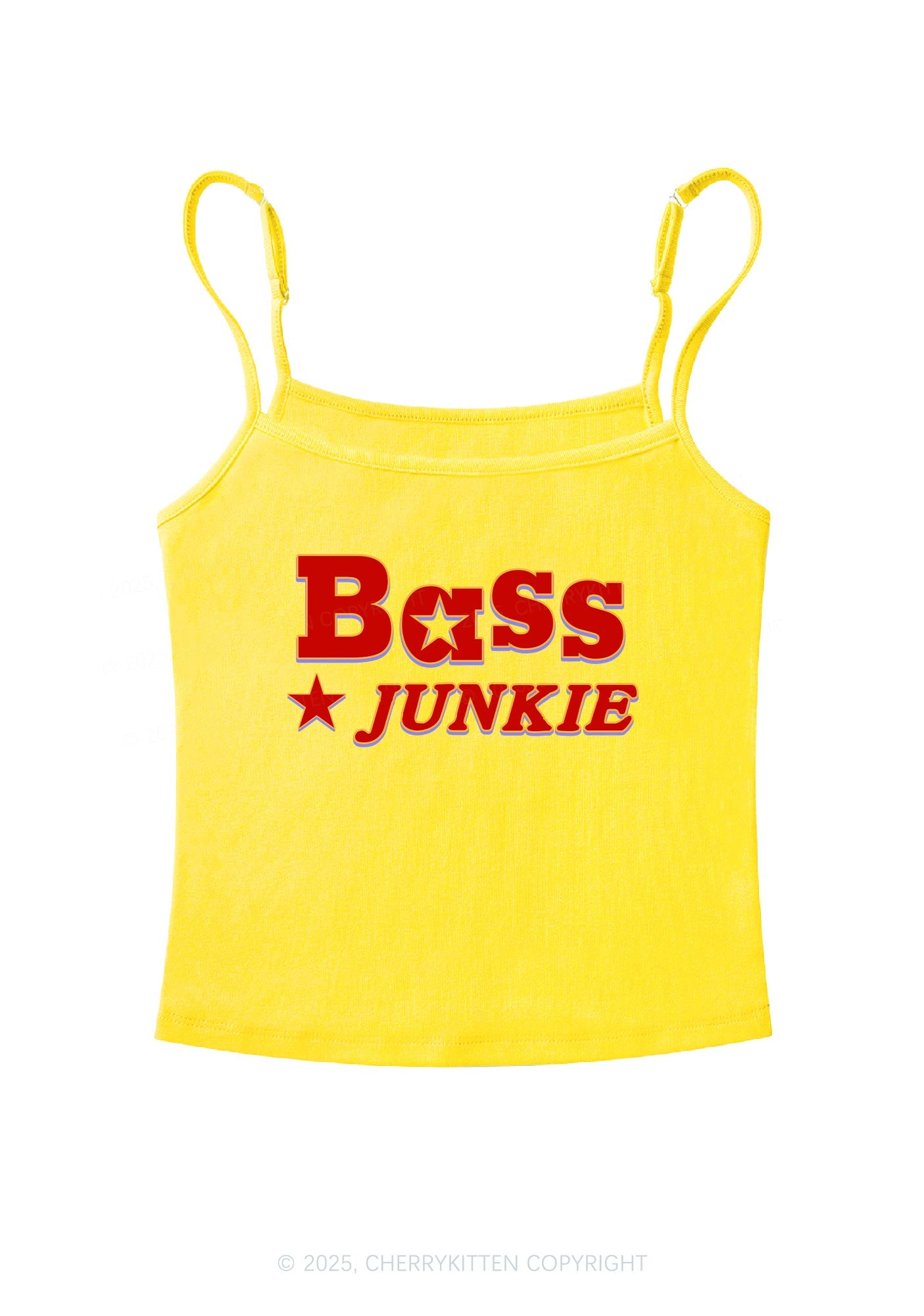 Bass Jxxkie Y2K Spaghetti Strap Cami Cherrykitten