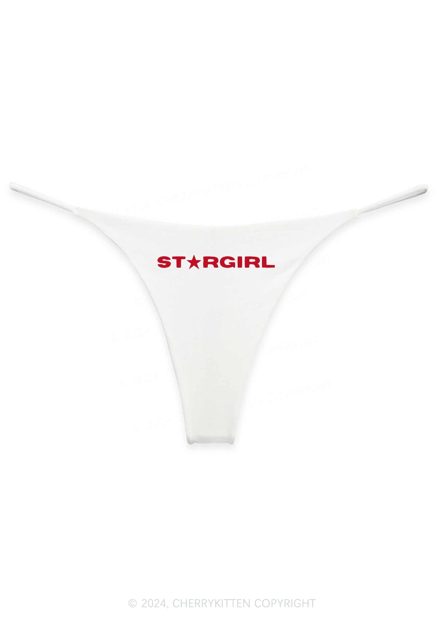 Red Stargirl Y2K Bikini String Thong Cherrykitten