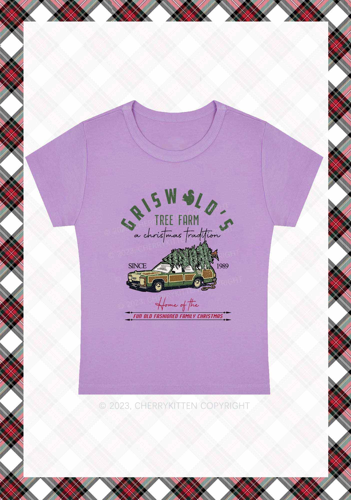 Christmas Tradition Since 1989 Baby Tee Cherrykitten