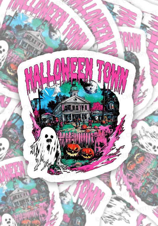 Halloween Ghost Town Y2K Sticker Cherrykitten