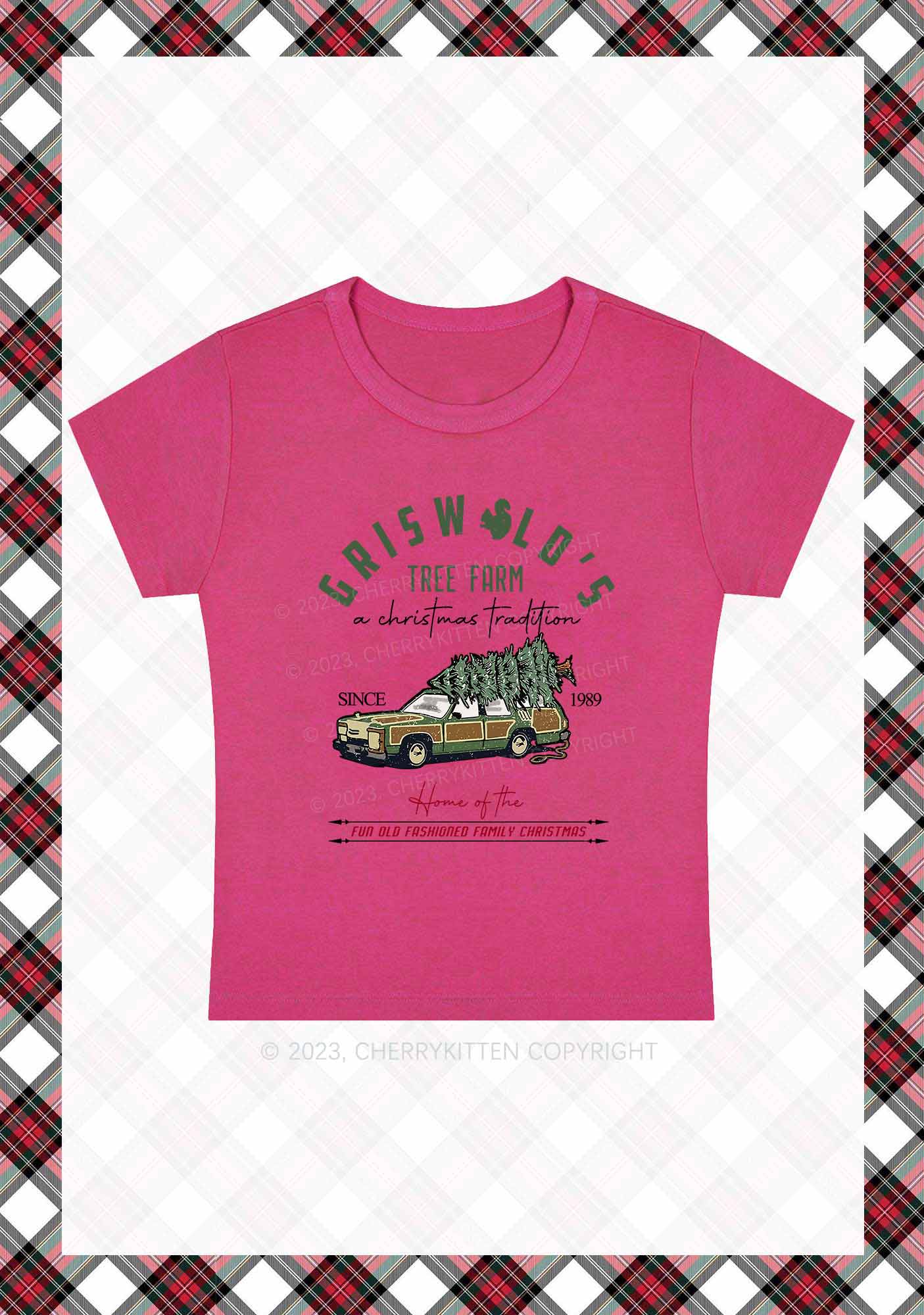 Christmas Tradition Since 1989 Baby Tee Cherrykitten