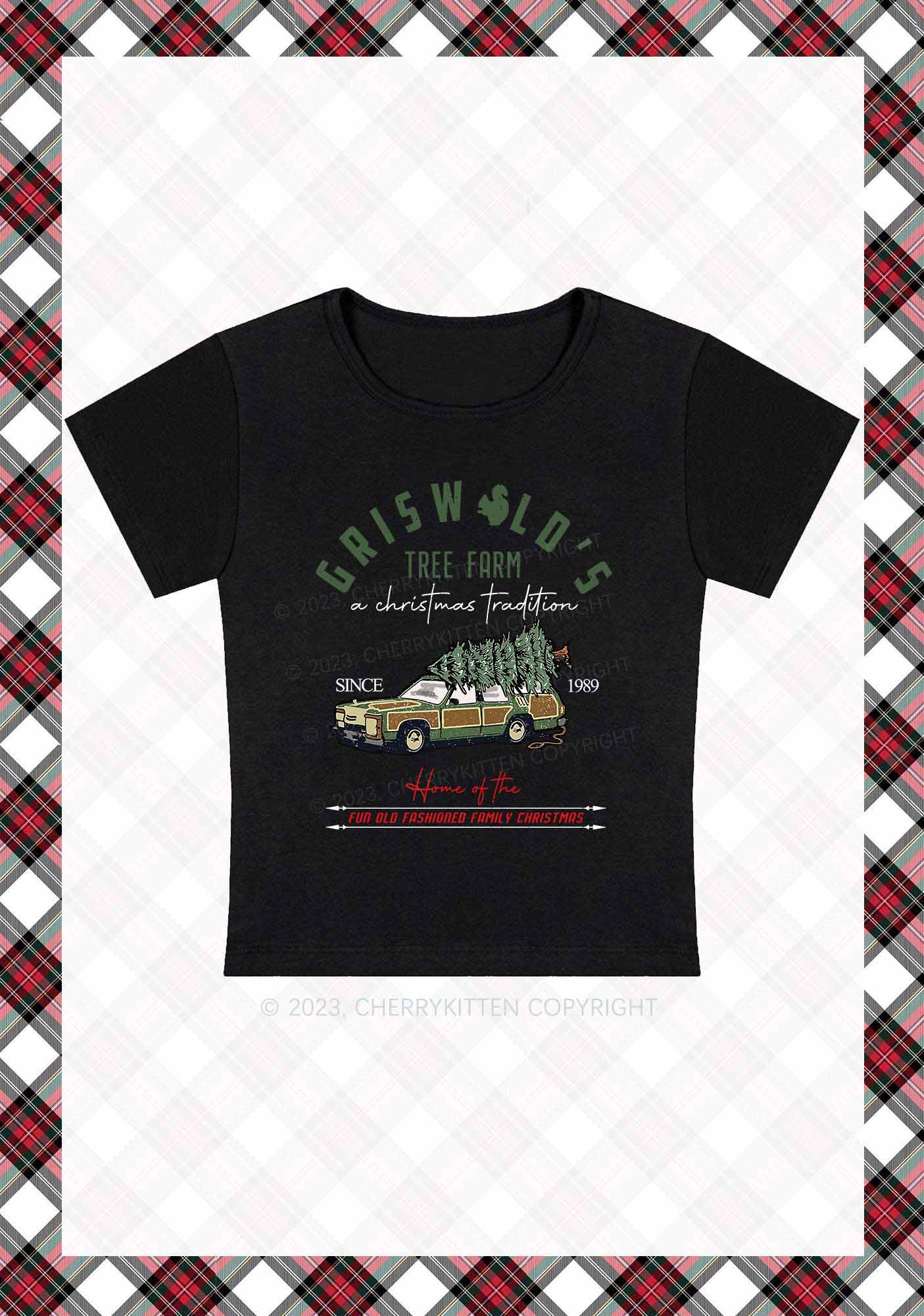 Christmas Tradition Since 1989 Baby Tee Cherrykitten