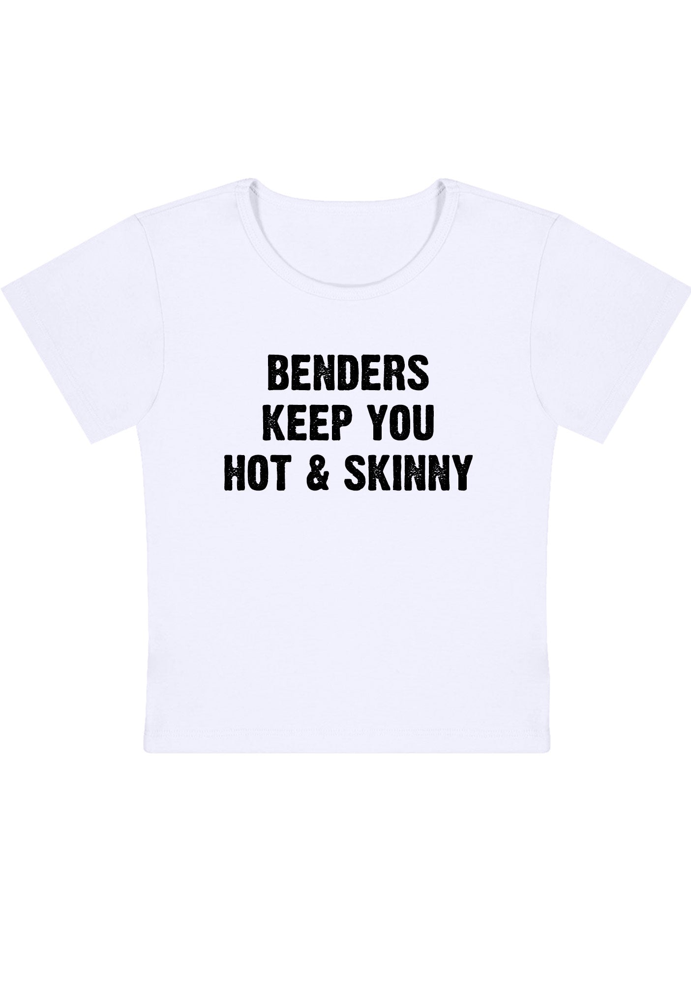 Curvy Benders Keep You Hot&Skinny Baby Tee