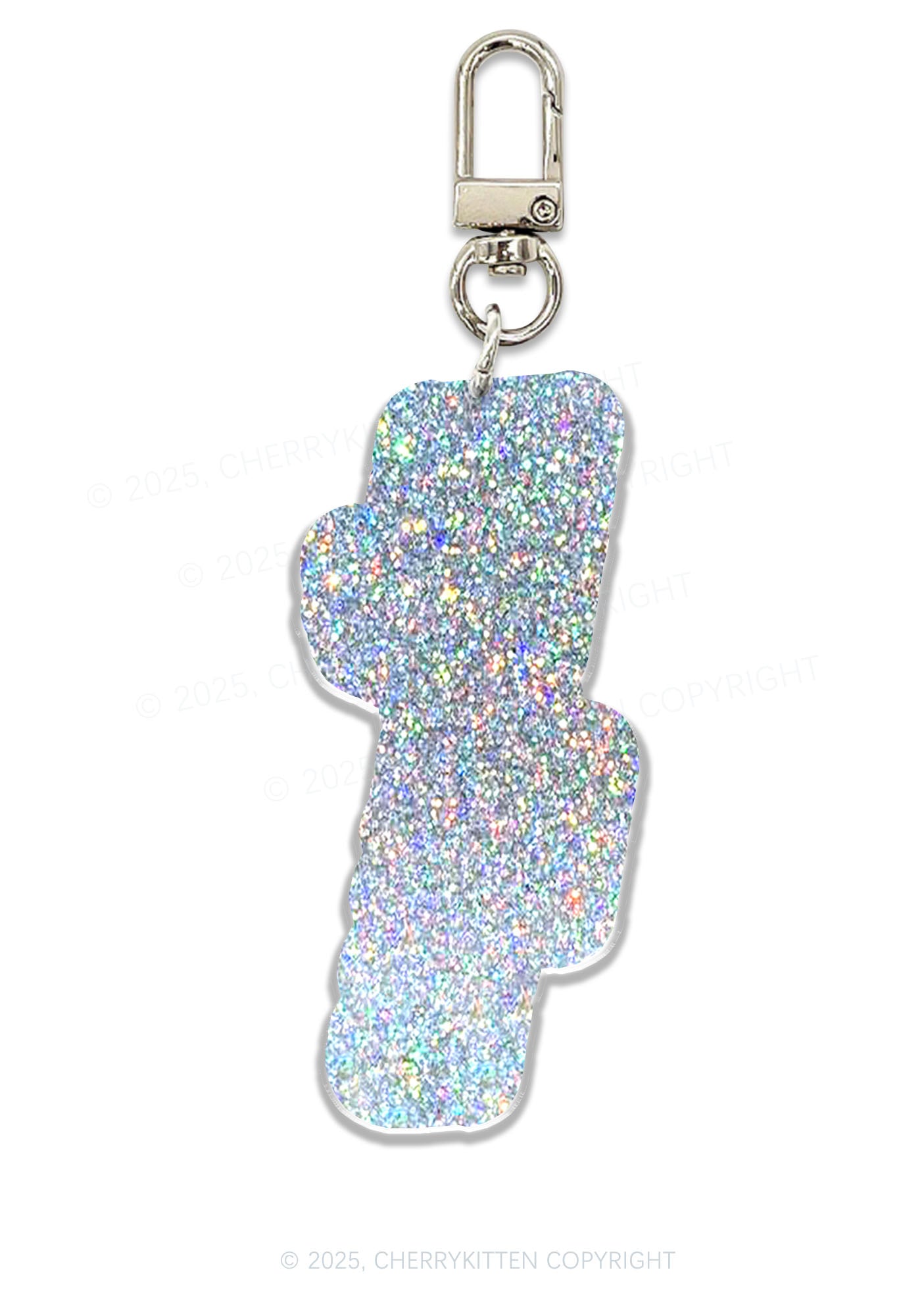 Its Halloween Bxxch 1Pc Y2K Glitter Keychain Cherrykitten