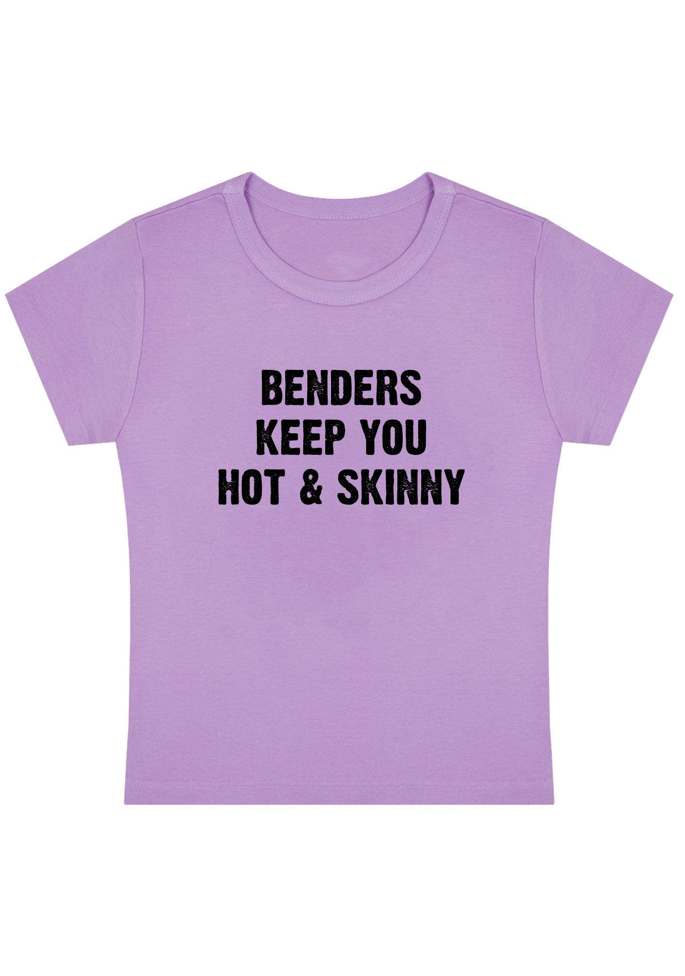 Curvy Benders Keep You Hot&Skinny Baby Tee