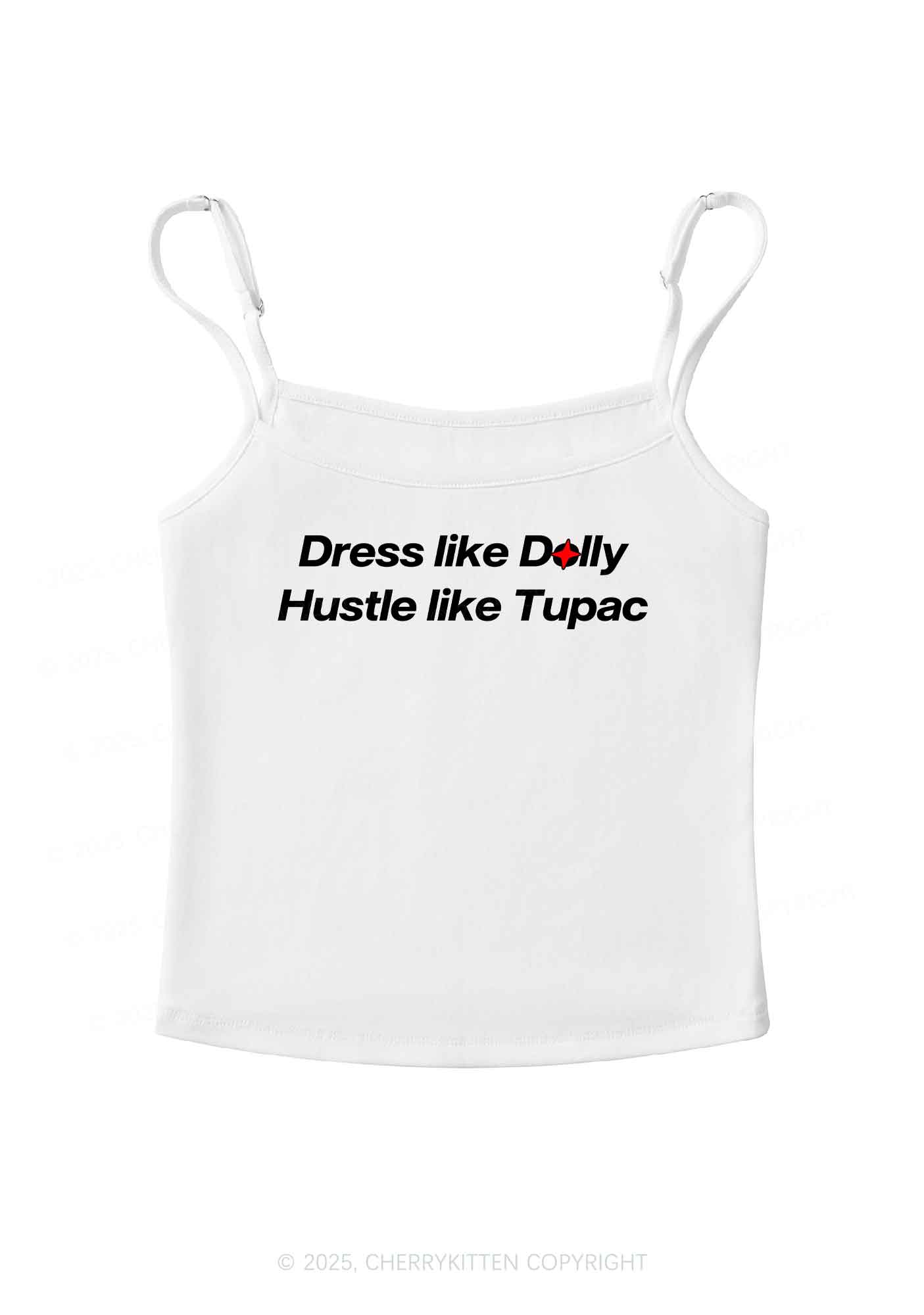Dress Like Doll Y2K Spaghetti Strap Cami Cherrykitten