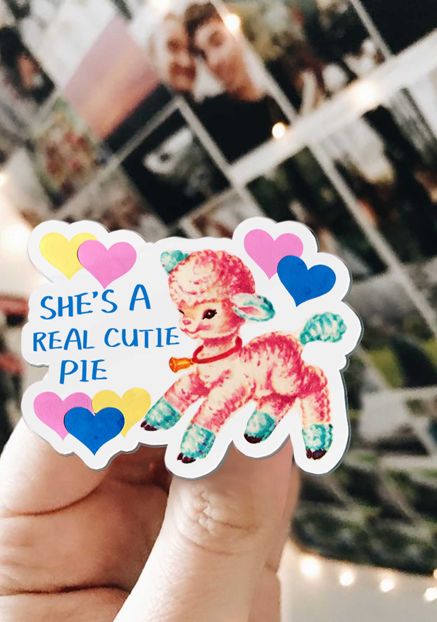 She's A Real Cutie Pie 1Pc Y2K Pin Cherrykitten