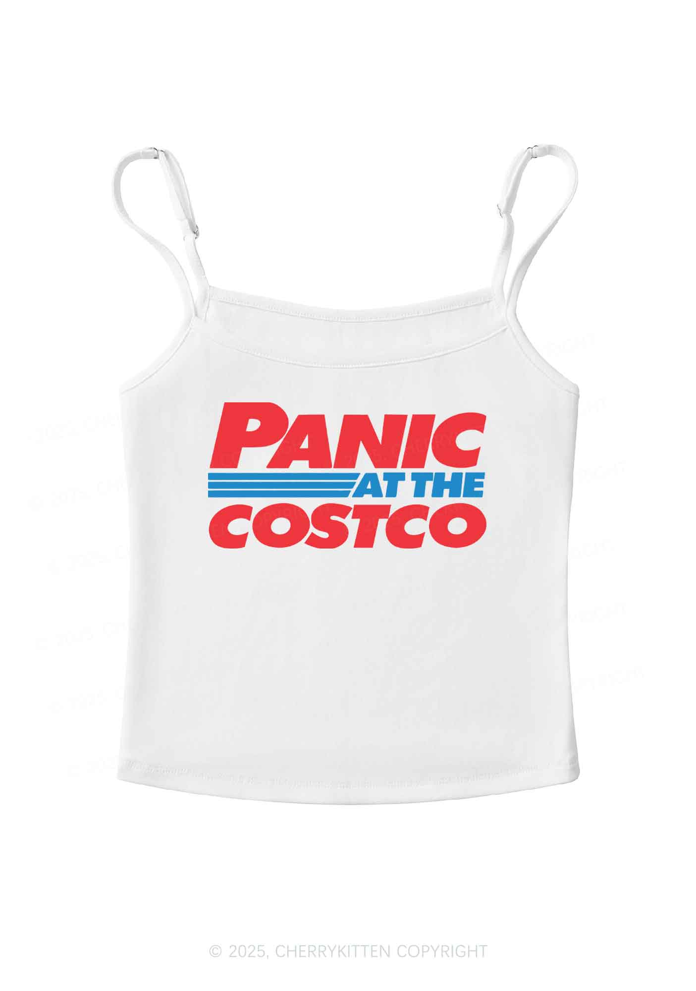 Panic Costco Y2K Spaghetti Strap Cami Cherrykitten