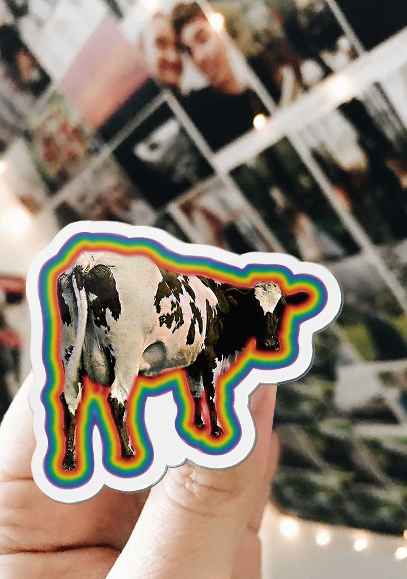 Rainbow Cow 1Pc Y2K Pin Cherrykitten