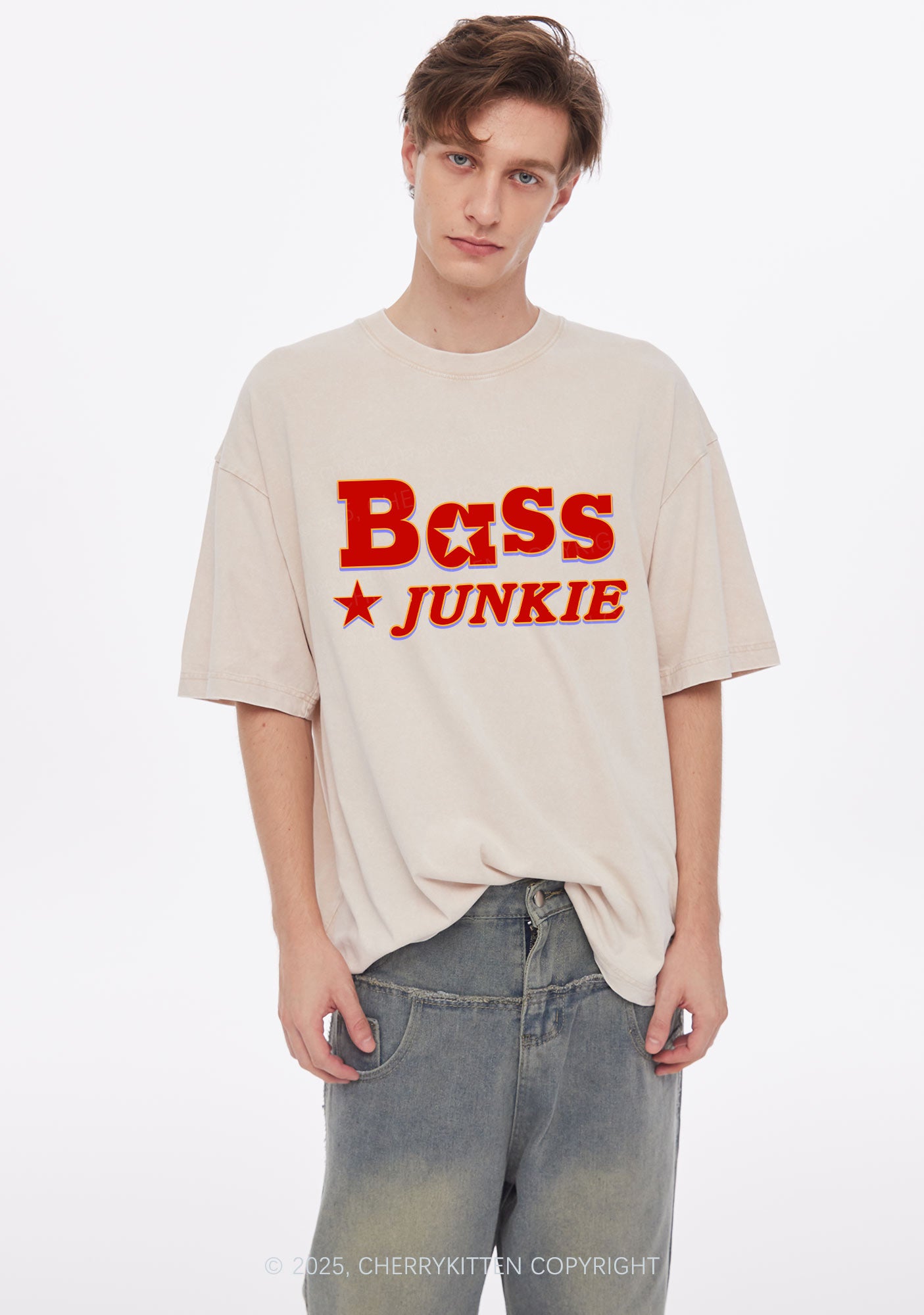 Bass Jxxkie Y2K Shirts Washed Tee Cherrykitten