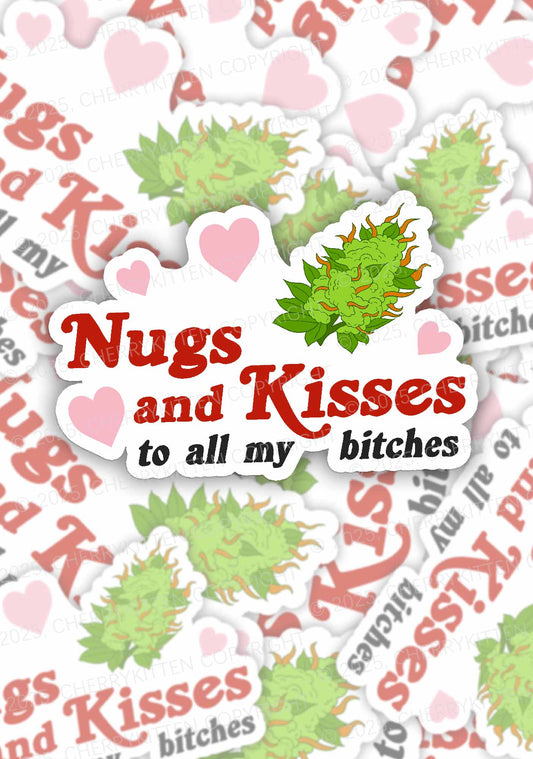 Nxgs And Kisses 1Pc Y2K Sticker Cherrykitten