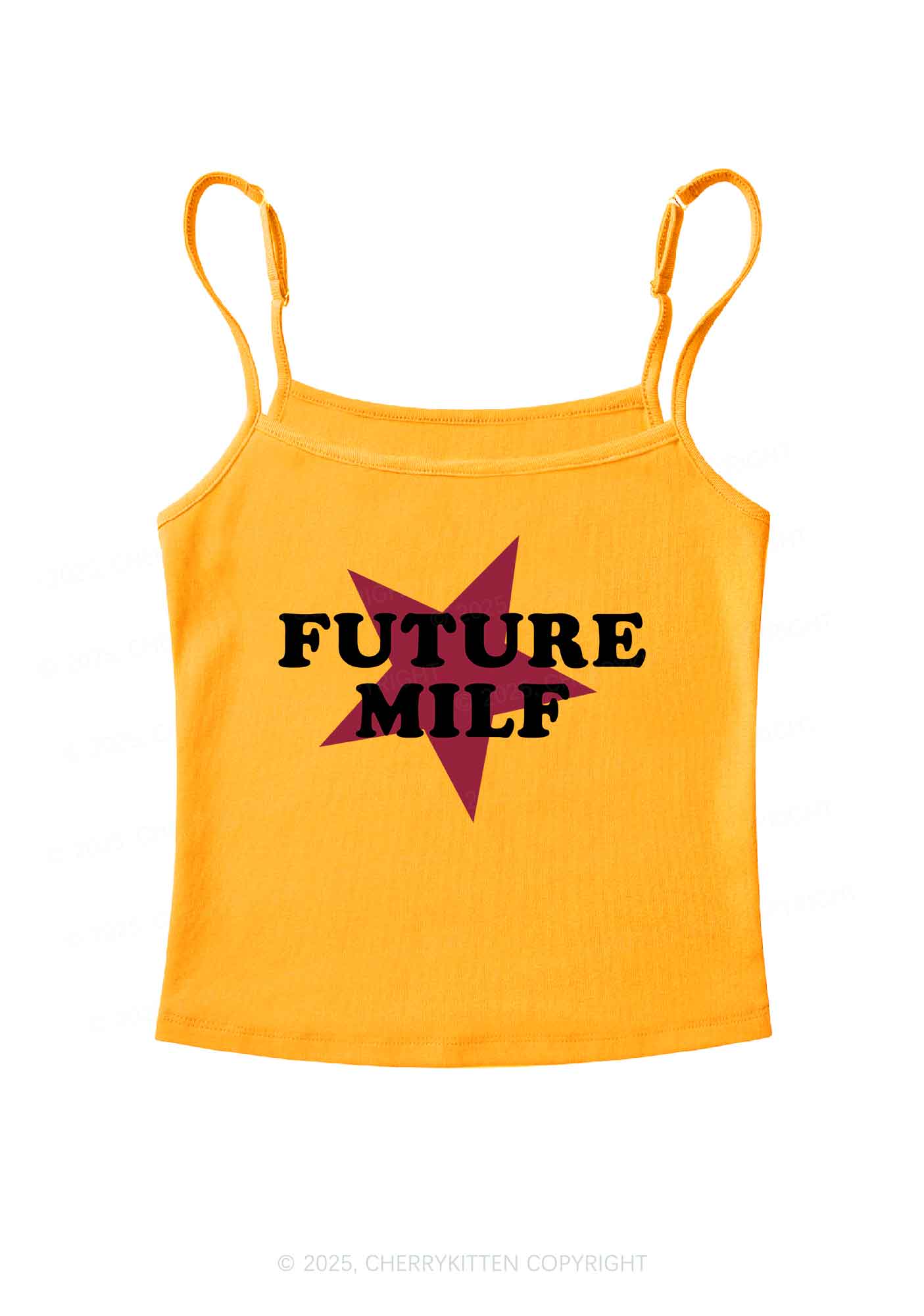Future Mxxf Y2K Spaghetti Strap Cami Cherrykitten