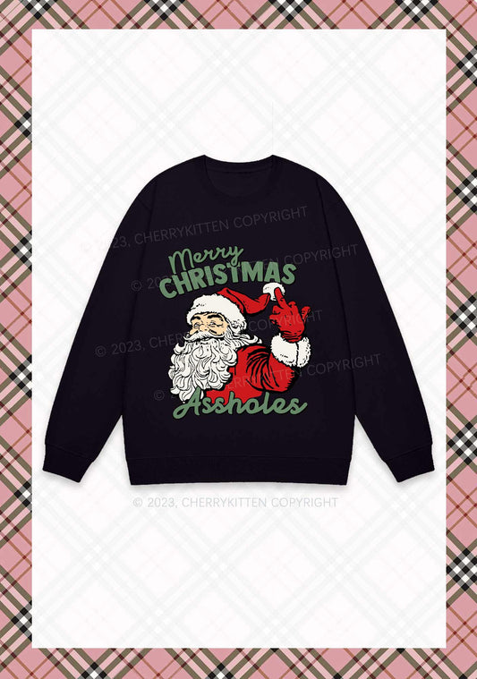 Merry Christmas Y2K Sweatshirt Cherrykitten