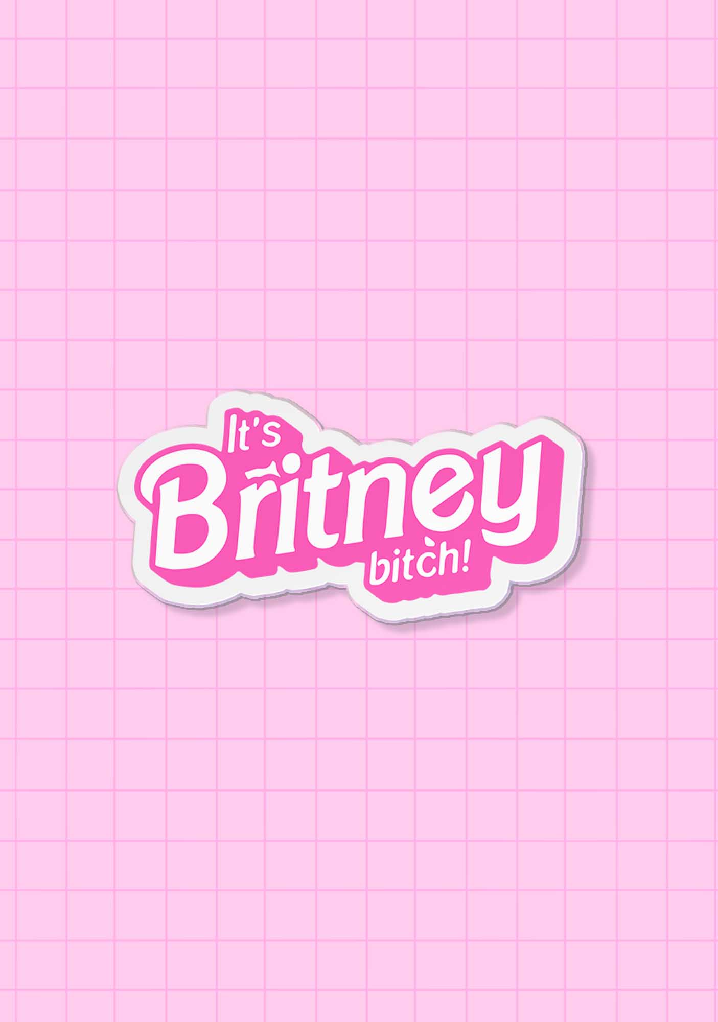 It's Britney Bixch 1Pc Y2K Pin Cherrykitten