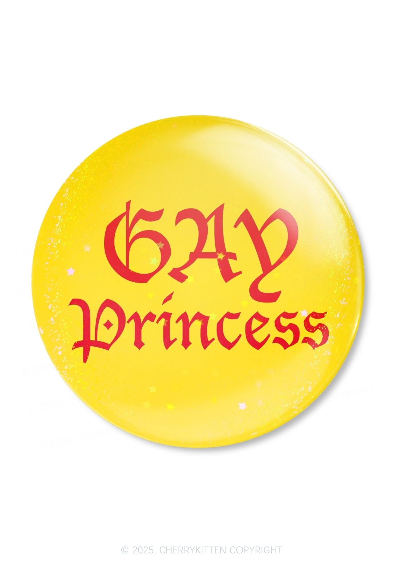 Gay Princess Pride 1Pc Y2K Pin Badge Cherrykitten