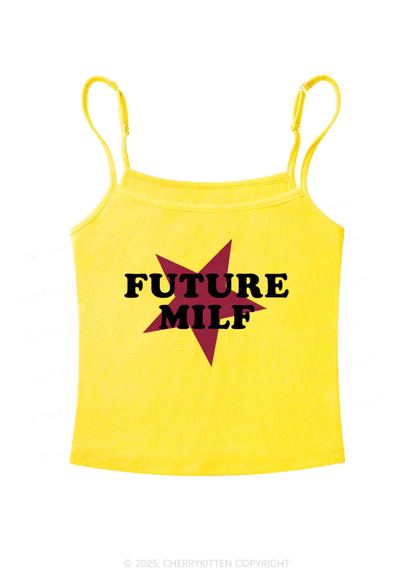 Future Mxxf Y2K Spaghetti Strap Cami Cherrykitten