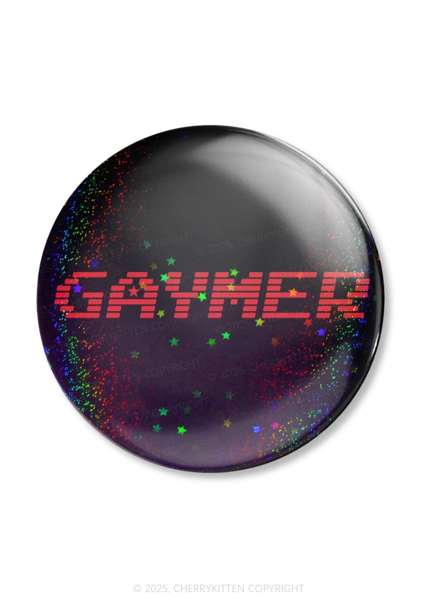 Gaymer Pride 1Pc Y2K Pin Badge Cherrykitten