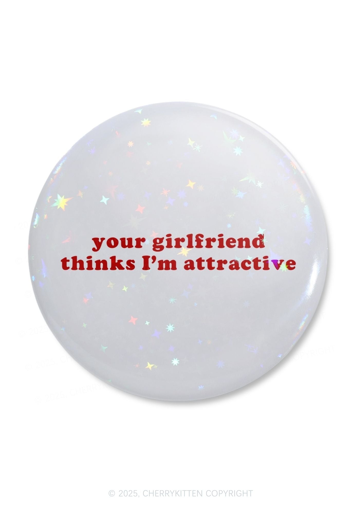 Im Attractive Pride 1Pc Y2K Pin Badge Cherrykitten