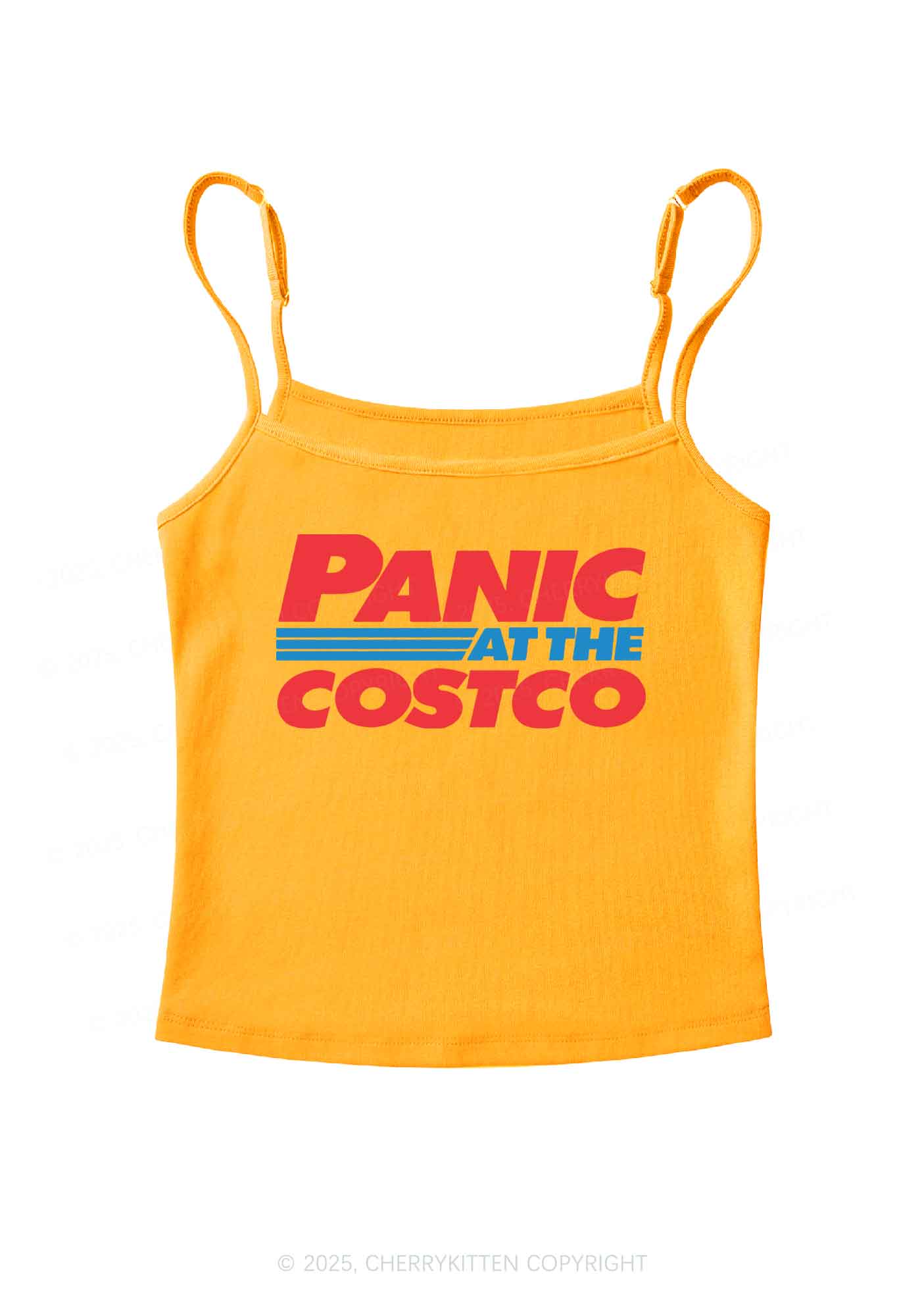 Panic Costco Y2K Spaghetti Strap Cami Cherrykitten