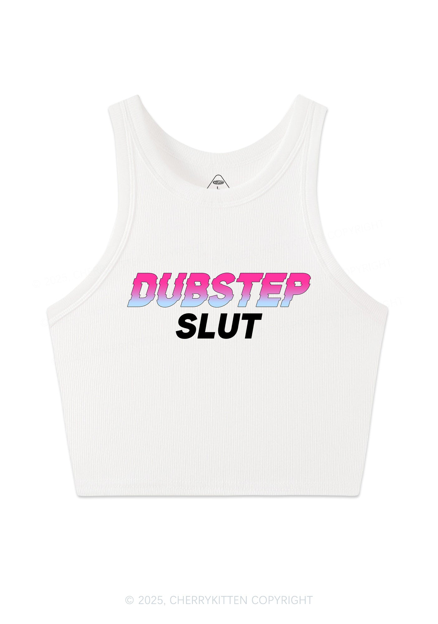 Dubstep Slxt Y2K Crop Tank Top Cherrykitten
