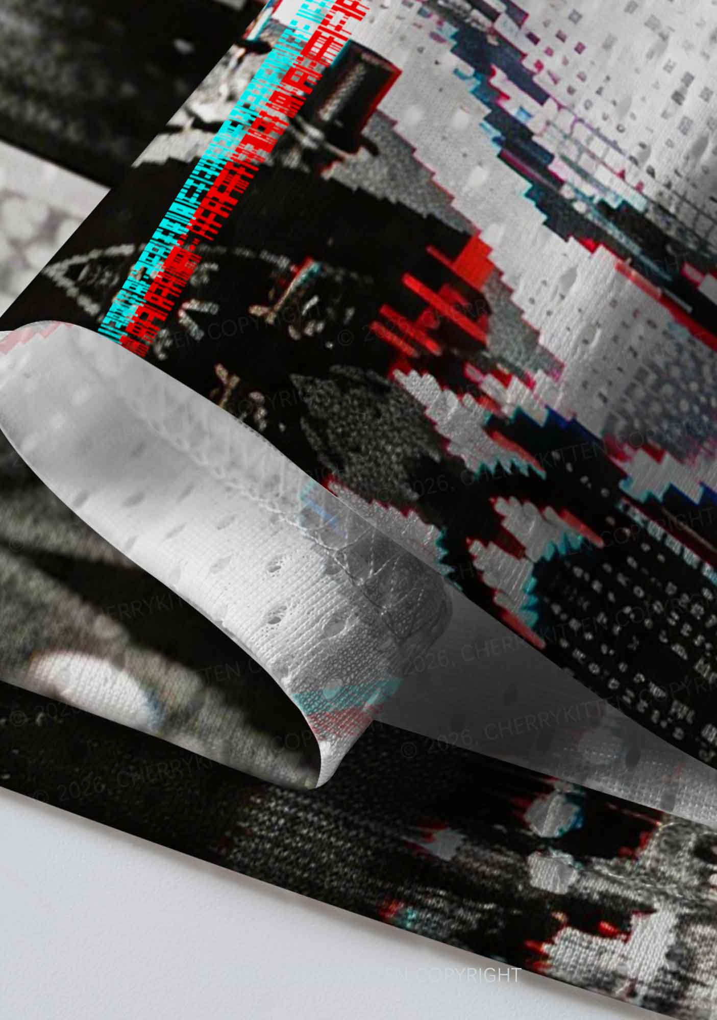 Retro Glitch DJ Duck Y2K Sport Jersey Shirts Cherrykitten