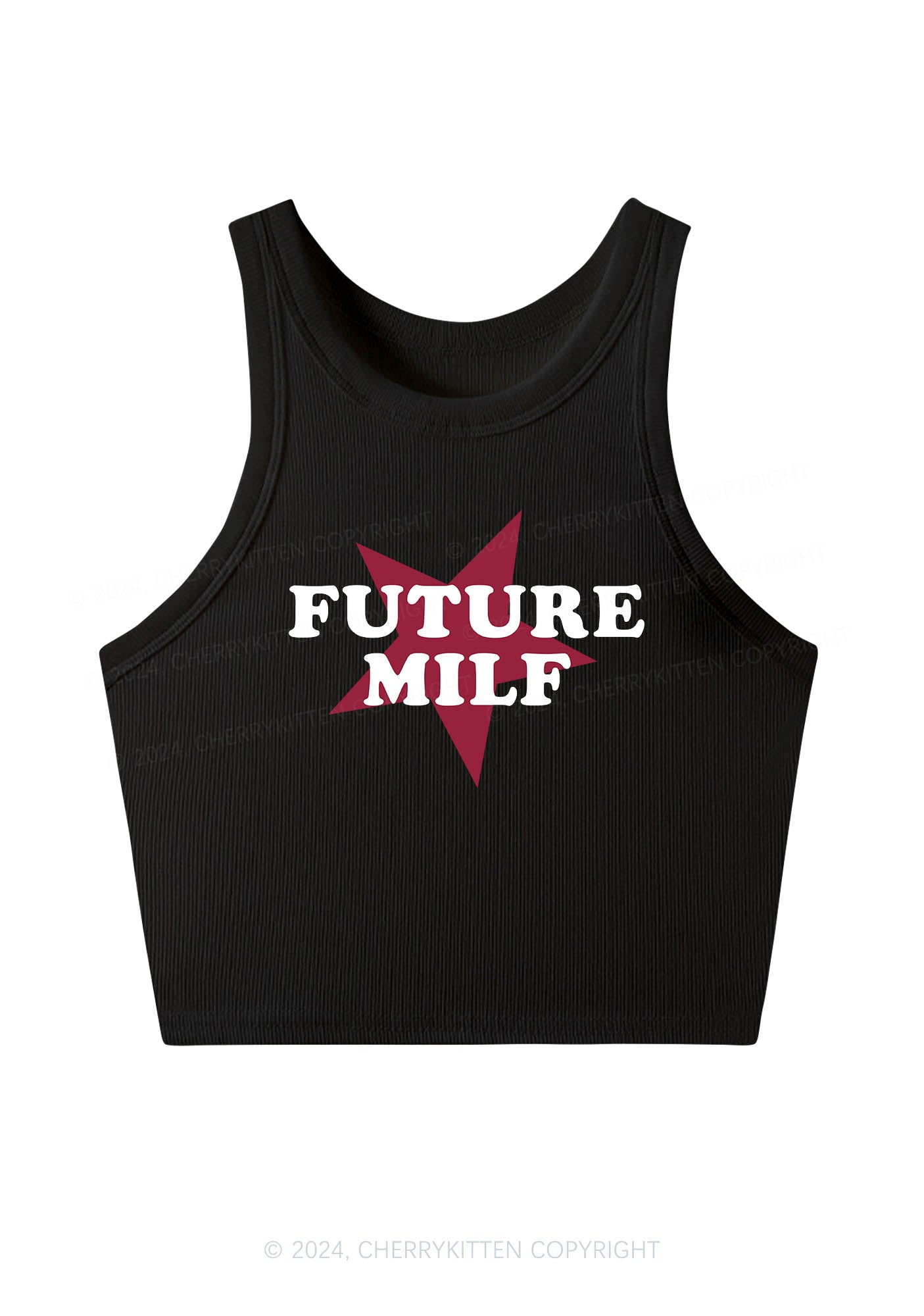 Future Mxxf Y2K Crop Tank Top Cherrykitten
