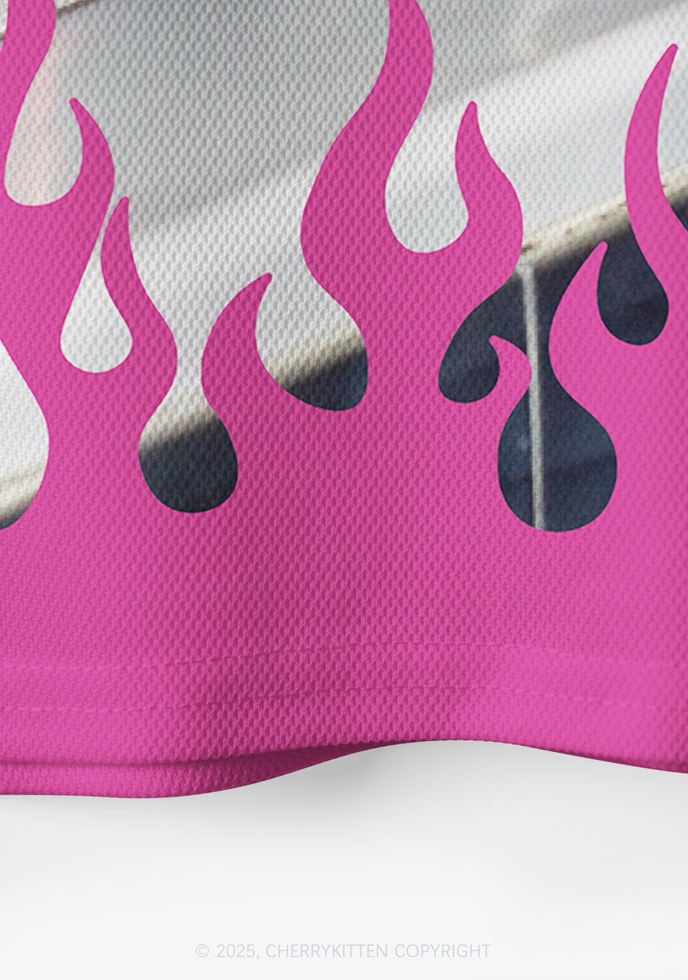 Custom Smoking Woman Y2K Crop Sport Jersey Shirts Cherrykitten