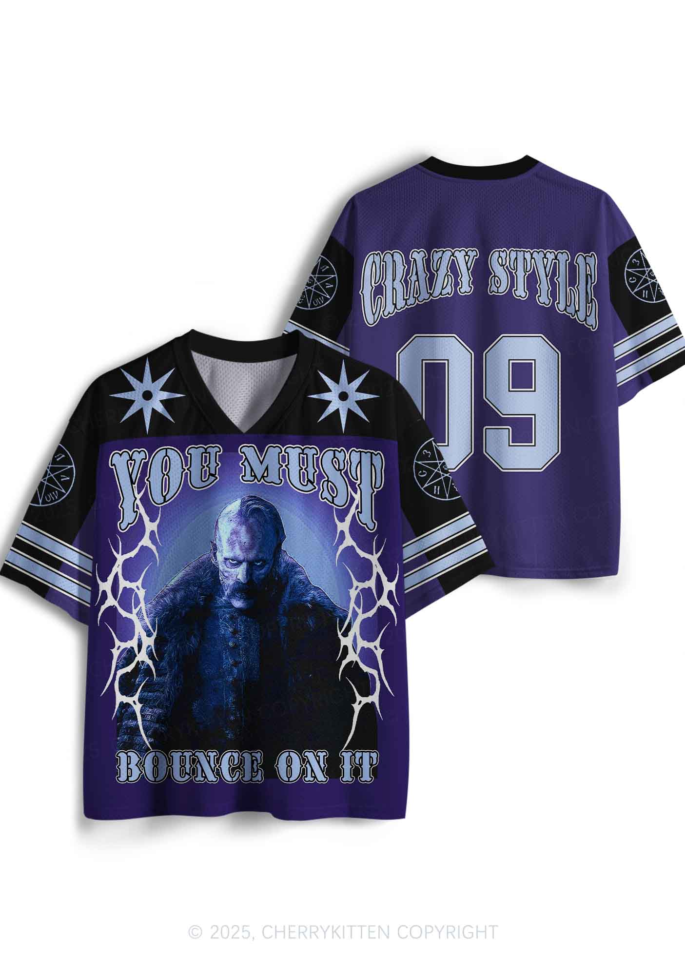 Custom Halloween Bounce On It Y2K Sport Jersey Shirts Cherrykitten